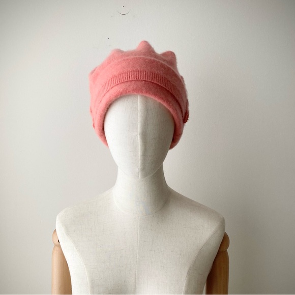 joodito 100% cashmere tube scarf high cowl collar snood shawl winter light pink - Picture 3 of 8